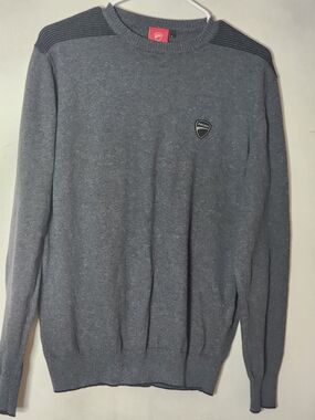Ducati Men’s Heather Gray Crewneck Sweater